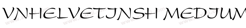 VnHelvetInsH Medium字体转换